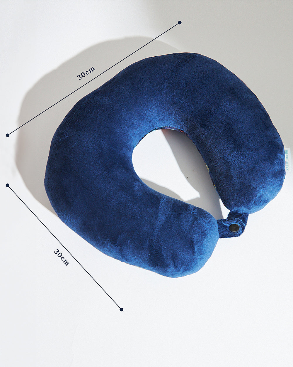 Midnight Jungle Travel Pillow with Eye mask