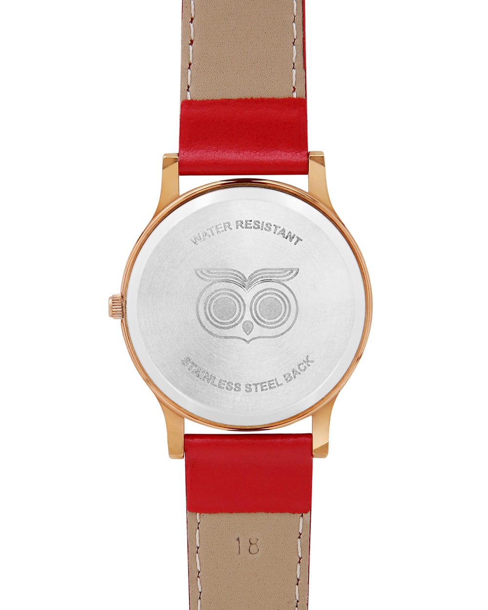 Chumbak TEAL by Chumbak Classic Owl Red Wrist Watch