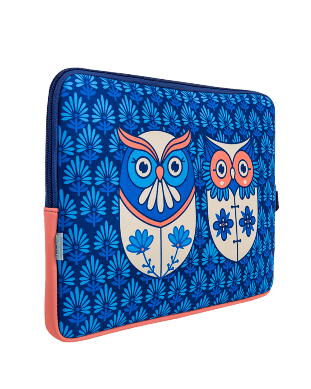 Chumbak Flower Owl Laptop Sleeve - 15.6”