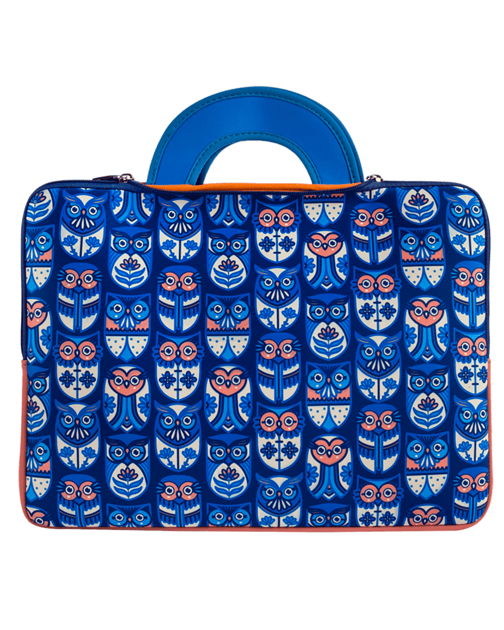 Flower Owl Laptop Sleeve 15.6