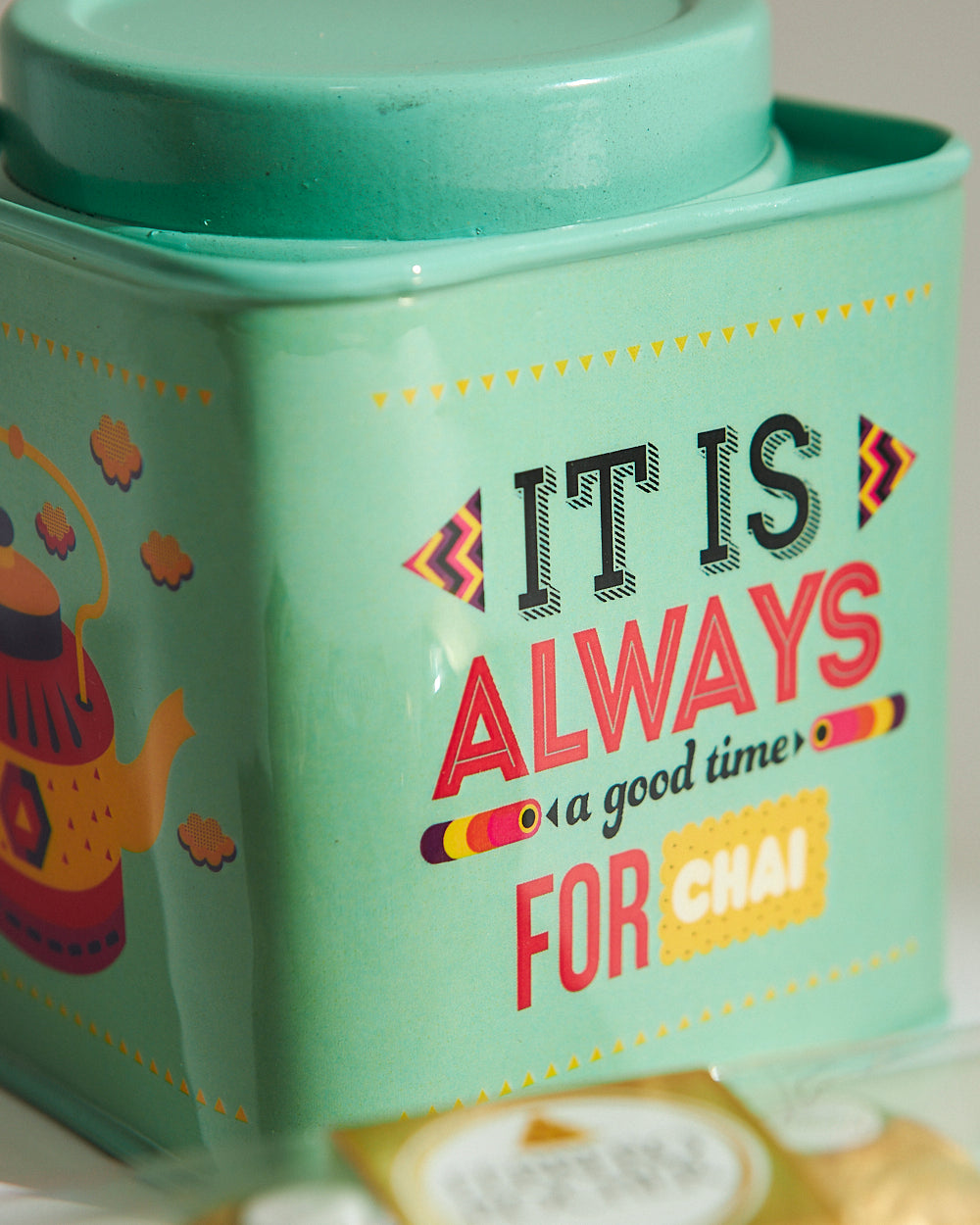 Chai Time Storage Tin