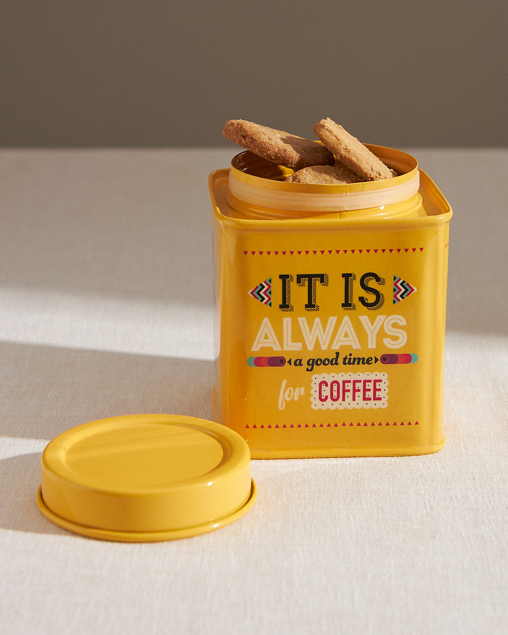 Coffee Time Storage Tin