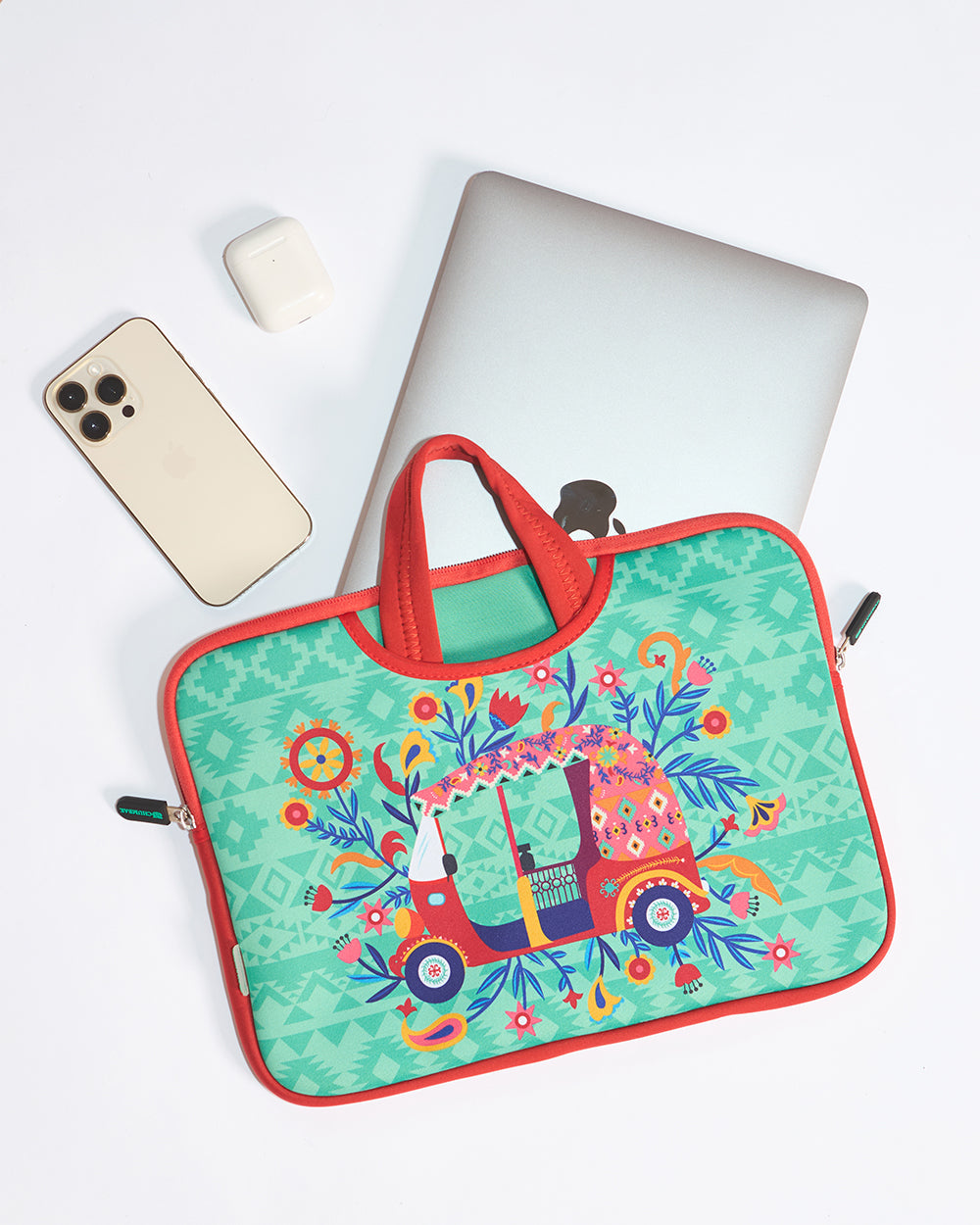 Bohemian Auto Laptop Sleeve - 13.3”