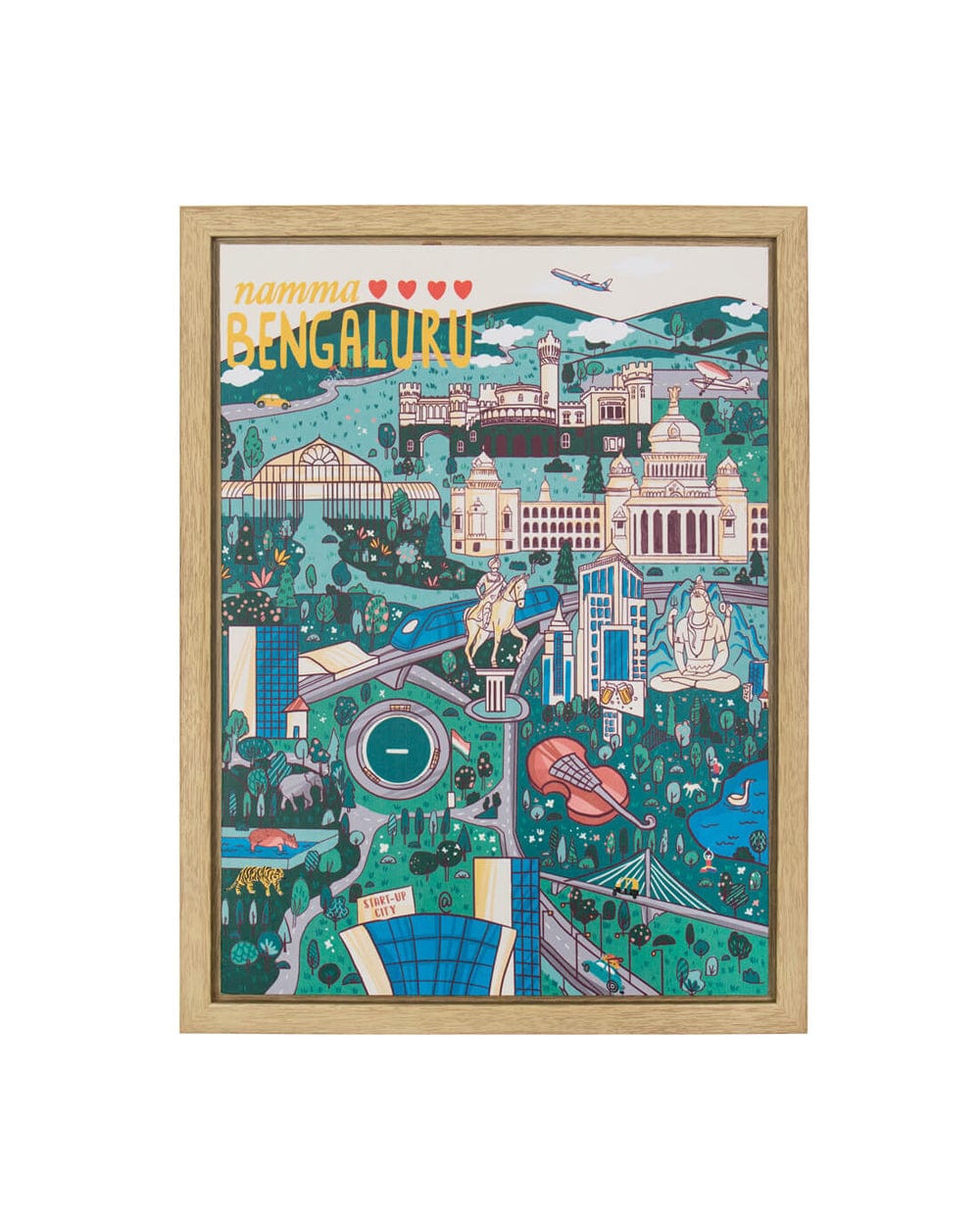Chumbak Namma Bangalore Canvas