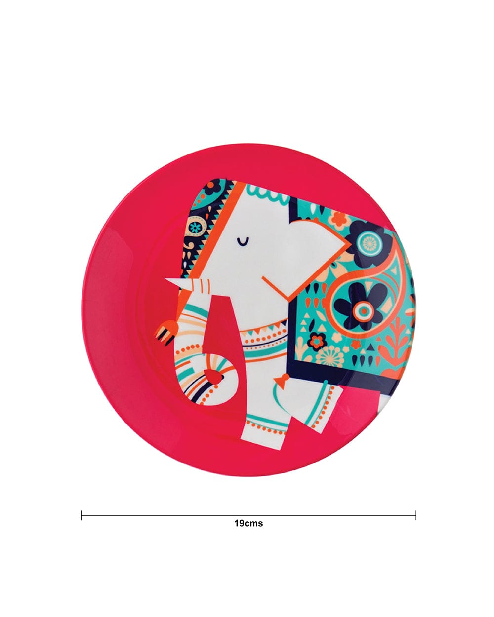 Chumbak Elephant In The Jungle Wall Plate