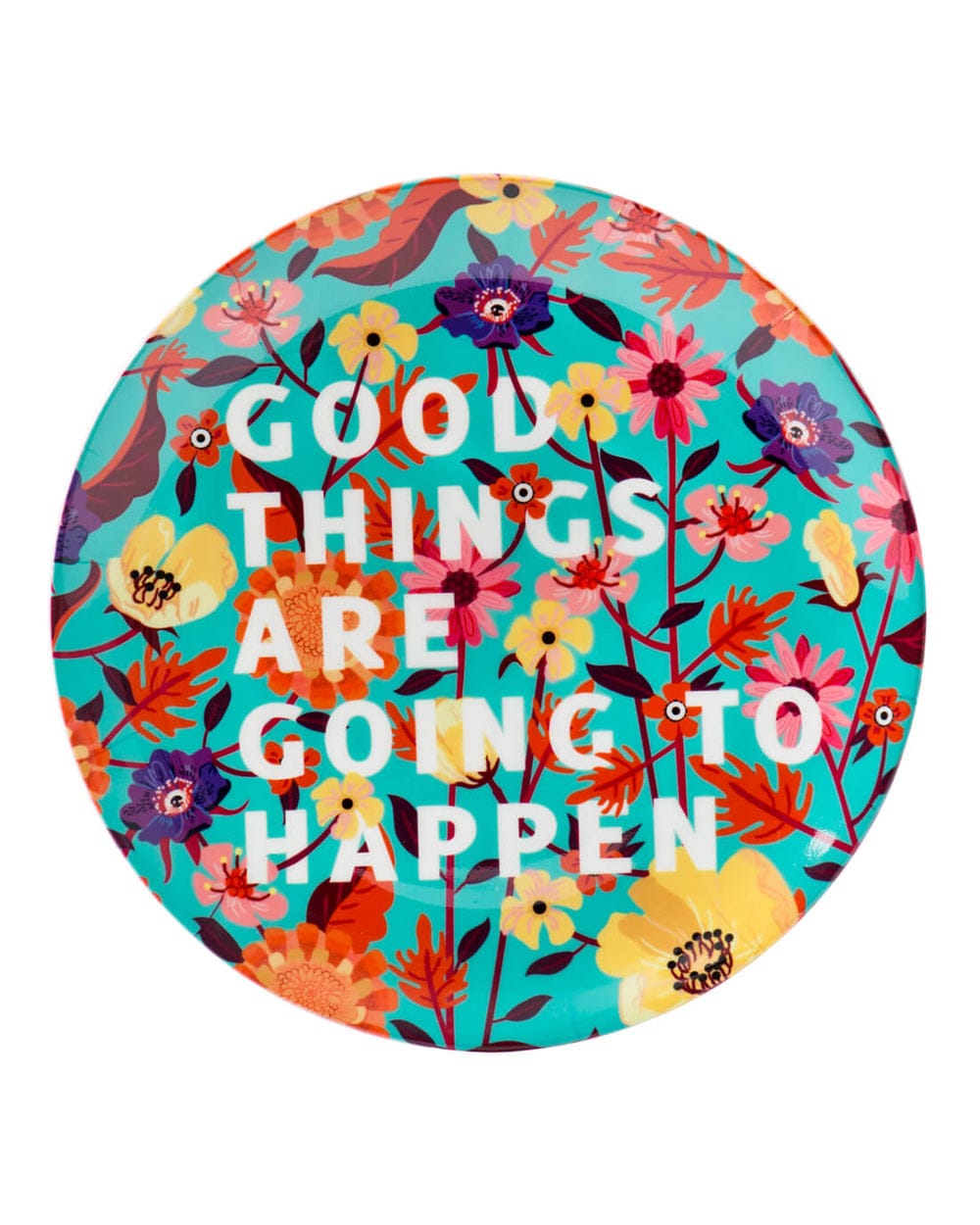 Chumbak Good Things Wall Plate