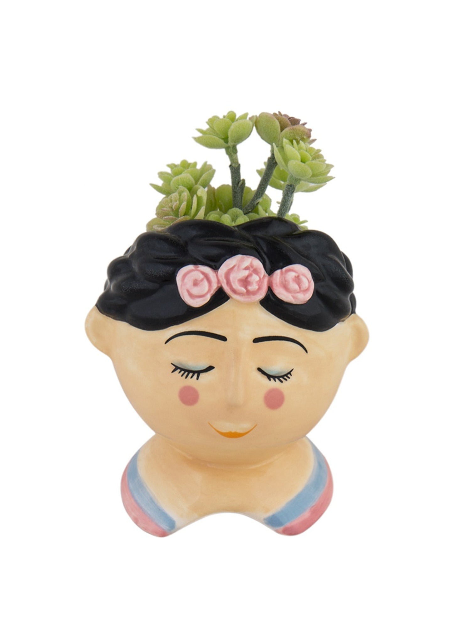 Vintage Doll Face Planter