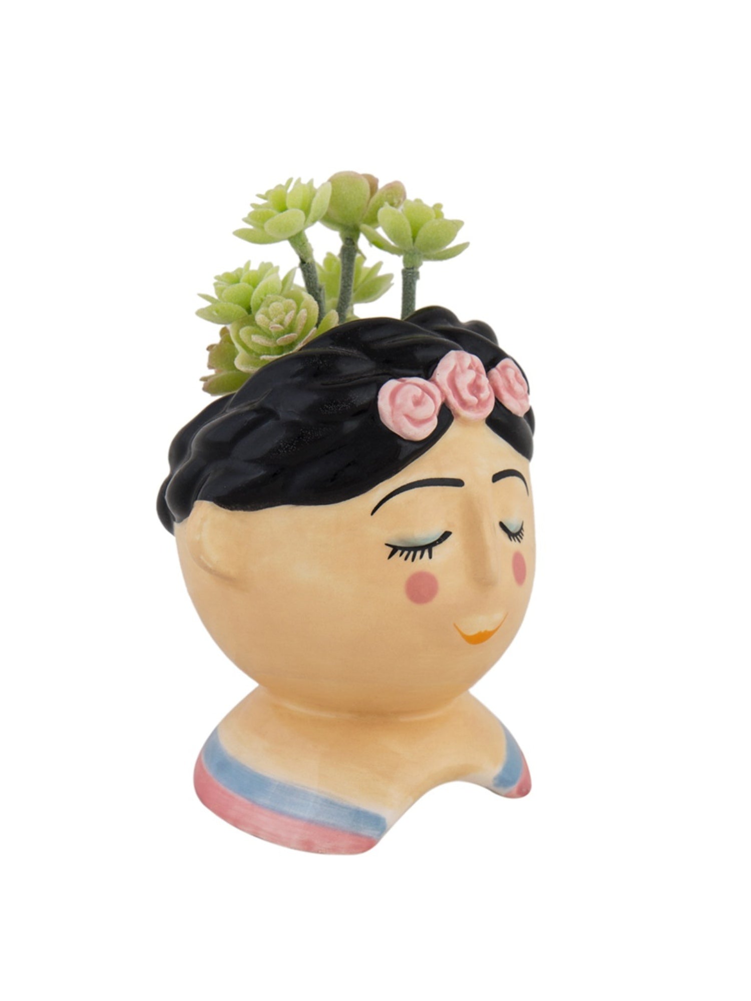 Vintage Doll Face Planter
