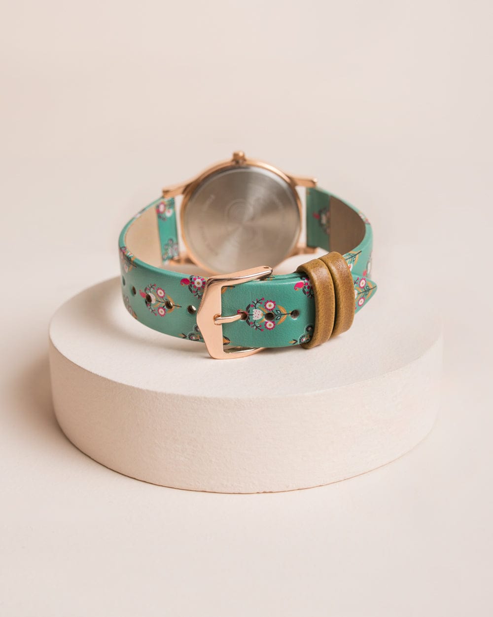 Chumbak TEAL by Chumbak Paisley Garden Wrist Watch