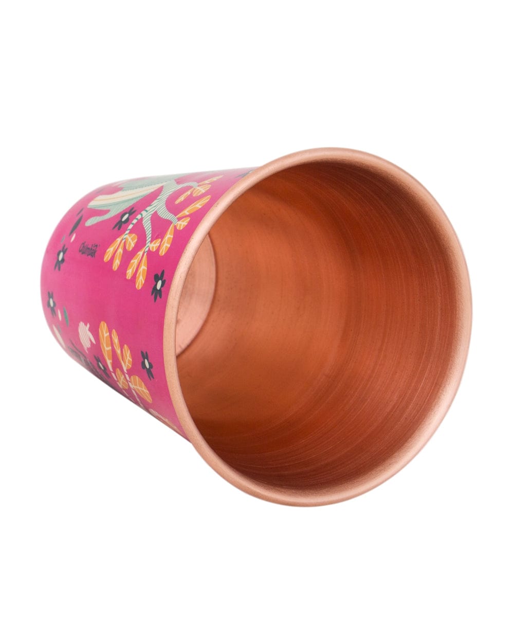 Chumbak Jungle Folk Copper Tumbler - Large