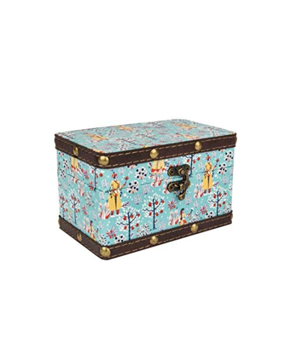 Chumbak Garden Gala Storage Box - Teal