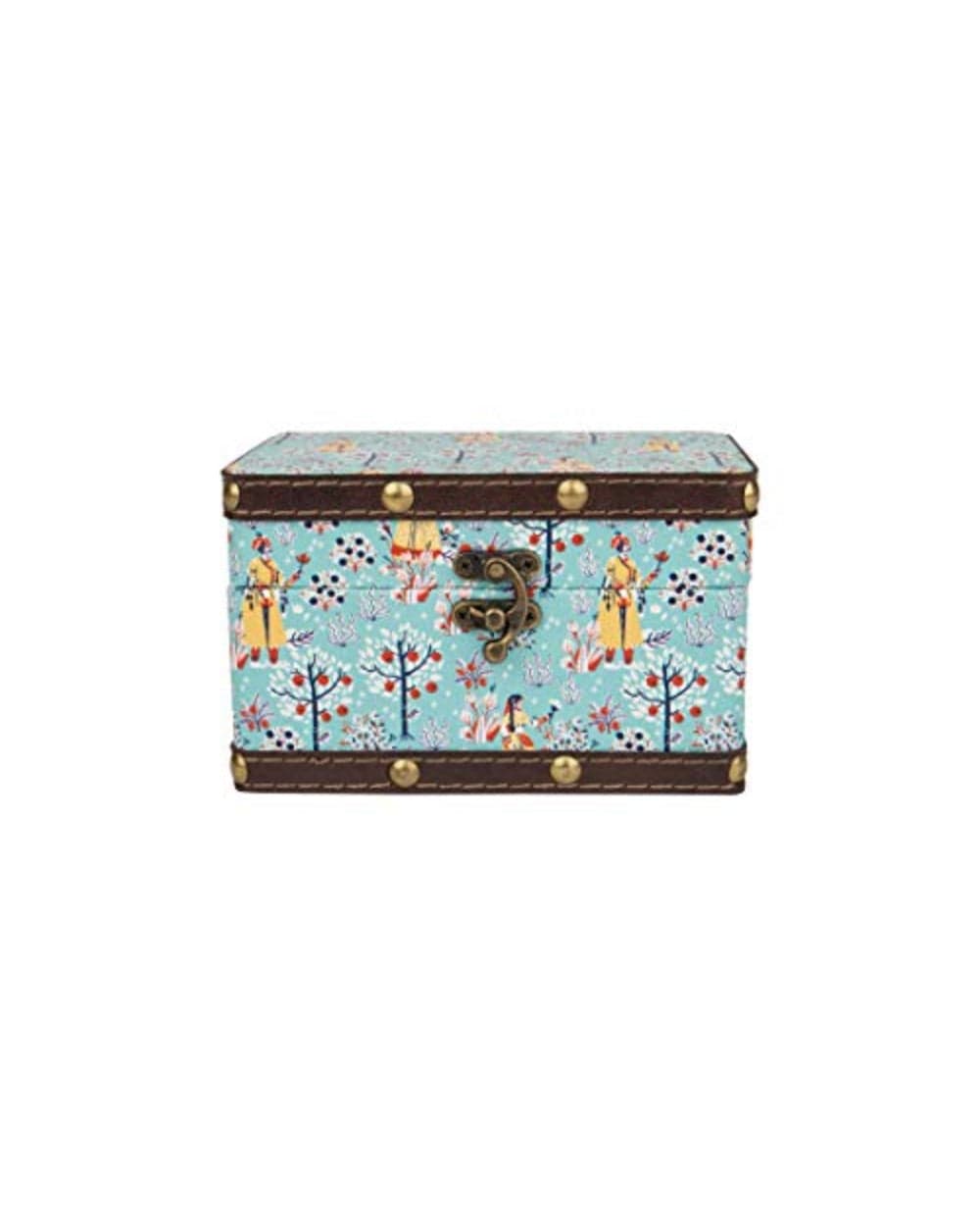 Chumbak Garden Gala Storage Box - Teal