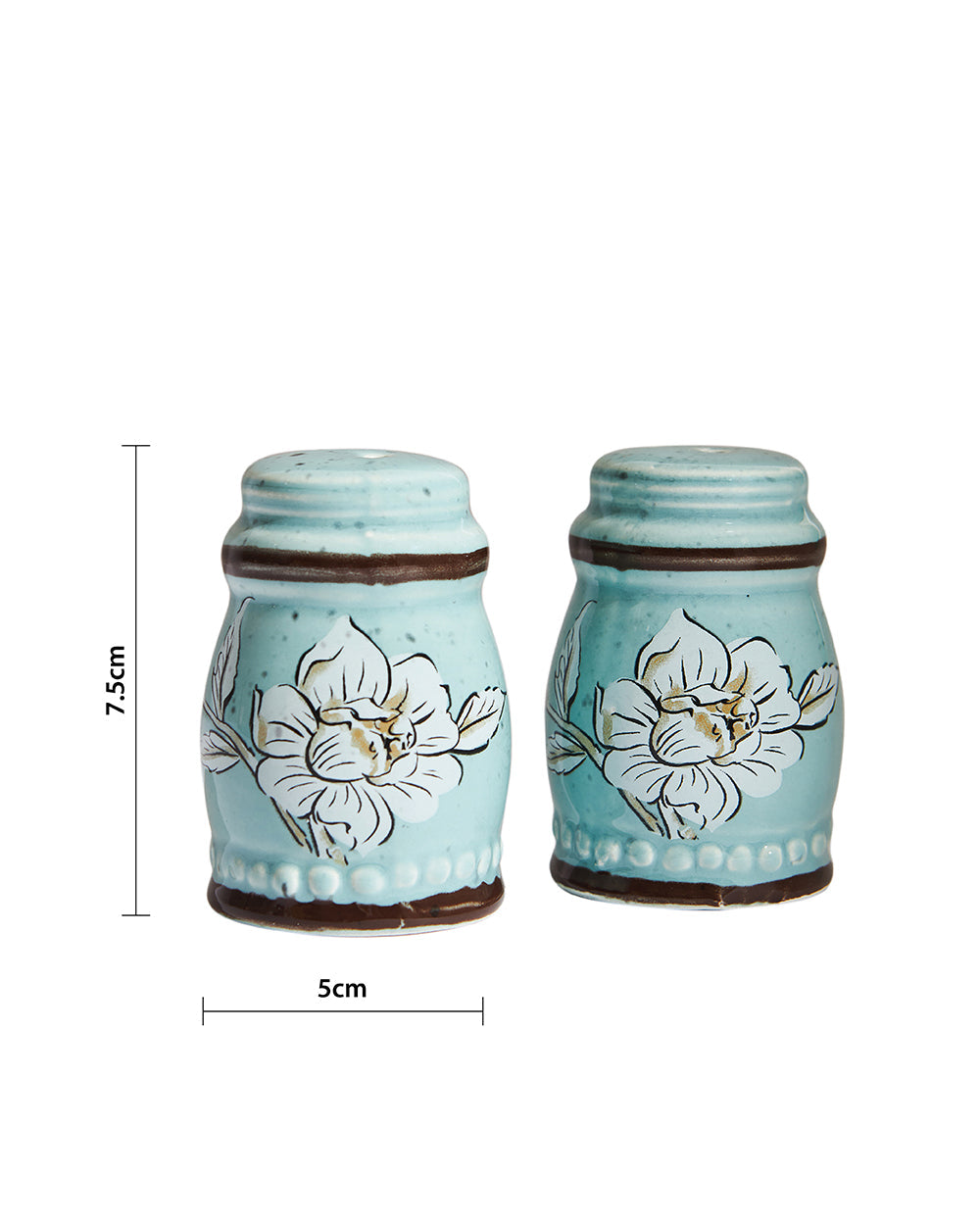 Flora Bird Salt & Pepper Cellar Set