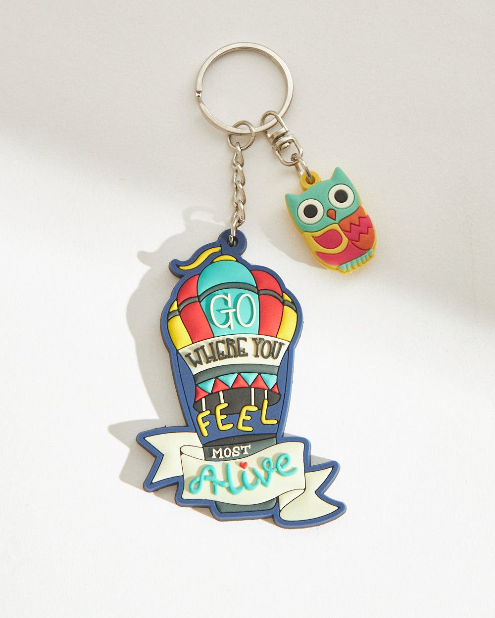 Chumbak Classic Go Where You Feel Keychain