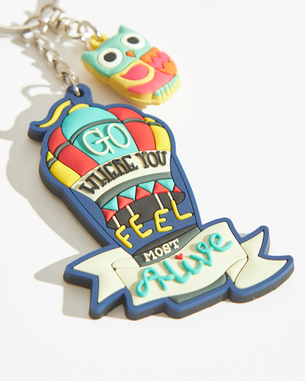 Chumbak Classic Go Where You Feel Keychain