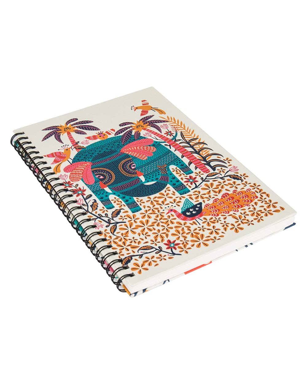 Chumbak Florid Elephant Spiral Notebook