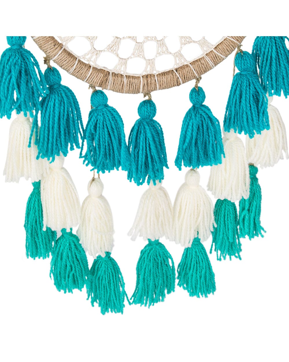 Chumbak Ombre Tassels Dream Catcher - Blue