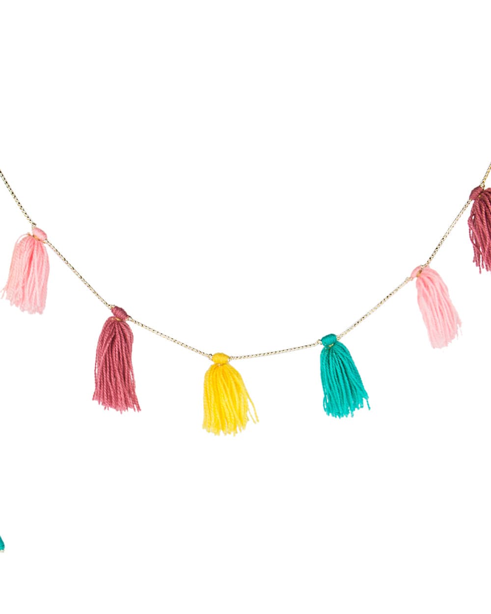 Chumbak Tassel Tales Wall Bunting - Multicolor