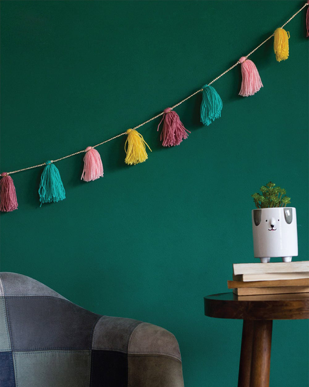 Tassel Tales Wall Bunting - Multicolor