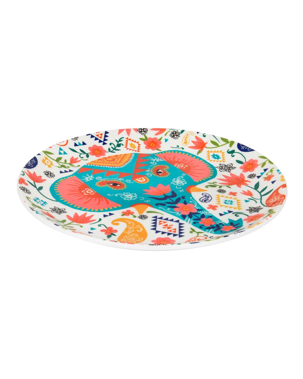 Chumbak Garden Elephant Wall Plate