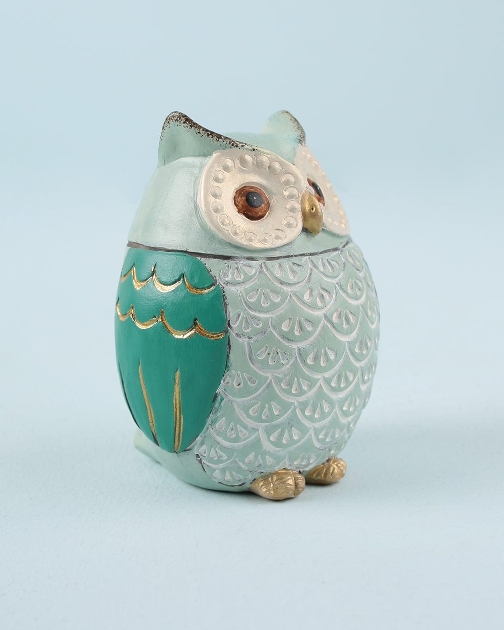 Chumbak Pinterest Owl D'cor ' Teal