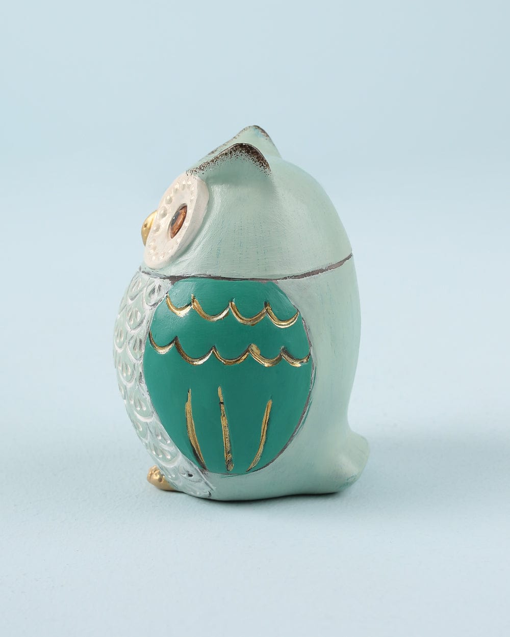 Chumbak Pinterest Owl D'cor ' Teal