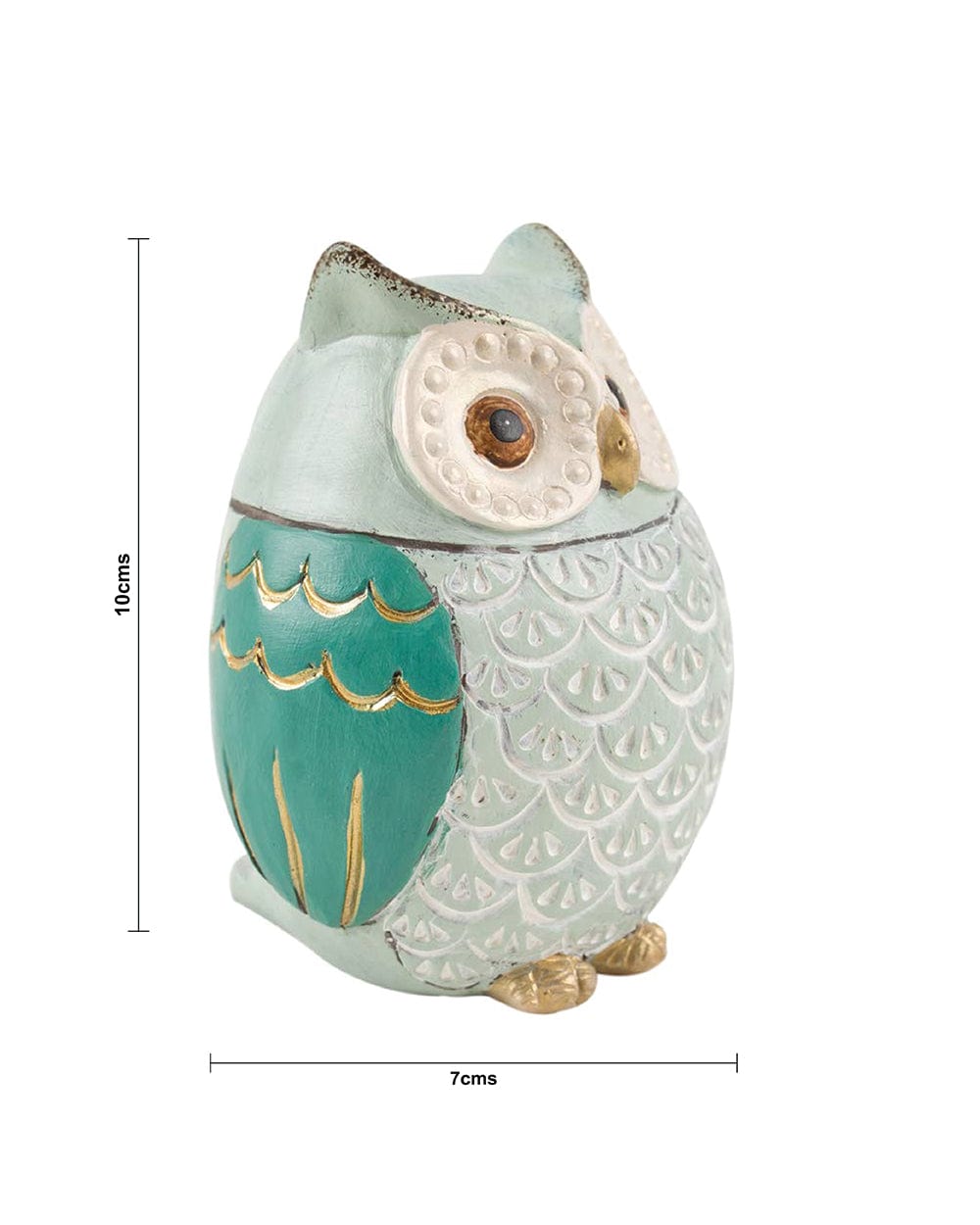 Chumbak Pinterest Owl D'cor ' Teal