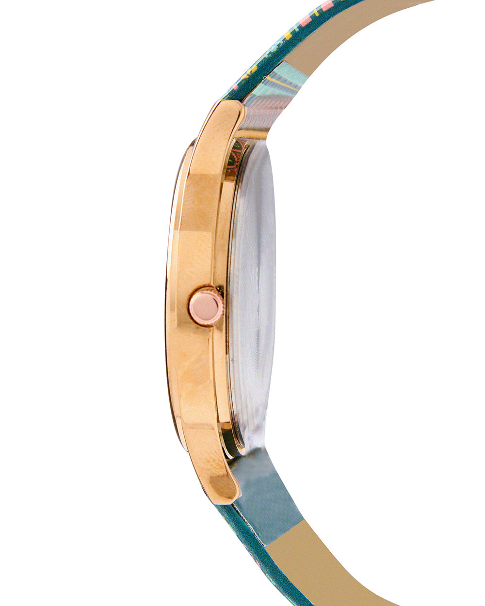 TEAL by Chumbak Ombre Aztec Watch Teal