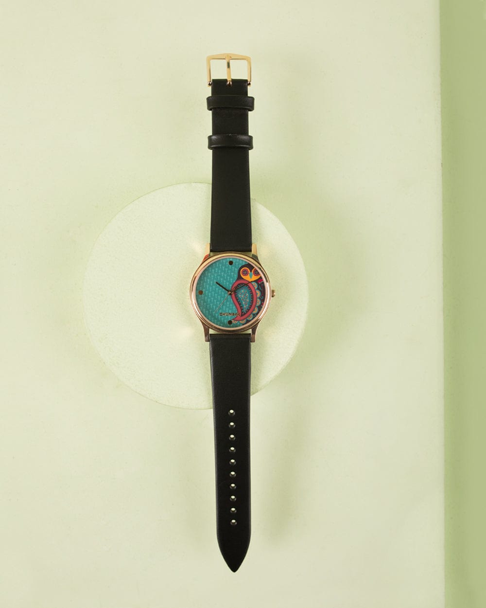 Chumbak TEAL by Chumbak Folksy Owl Wrist Watch