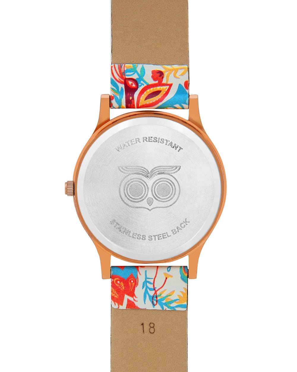 Chumbak TEAL by Chumbak Jungle Beats Watch Ivory