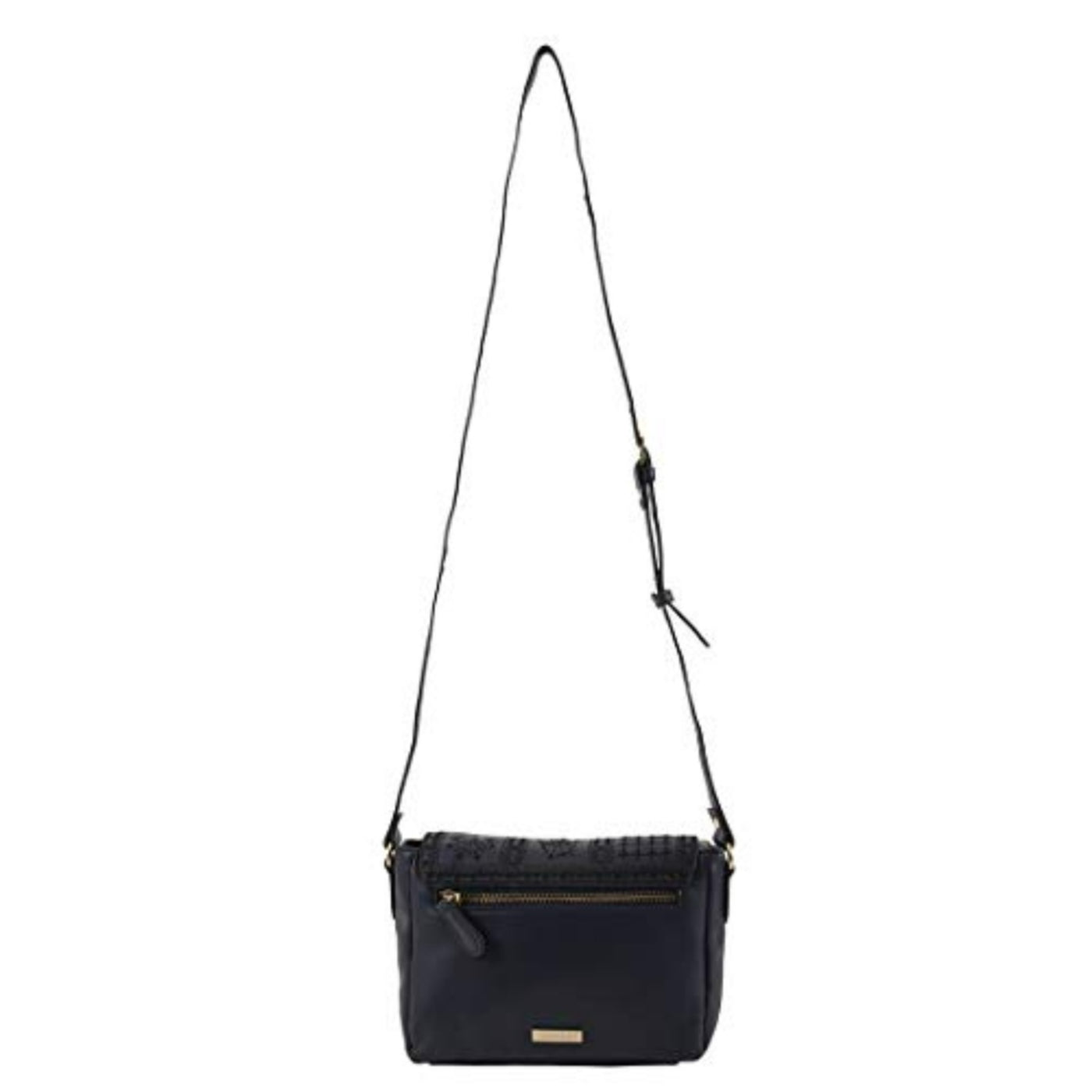 Vintage Embroidered Crossbody Bag 'Navy Blue