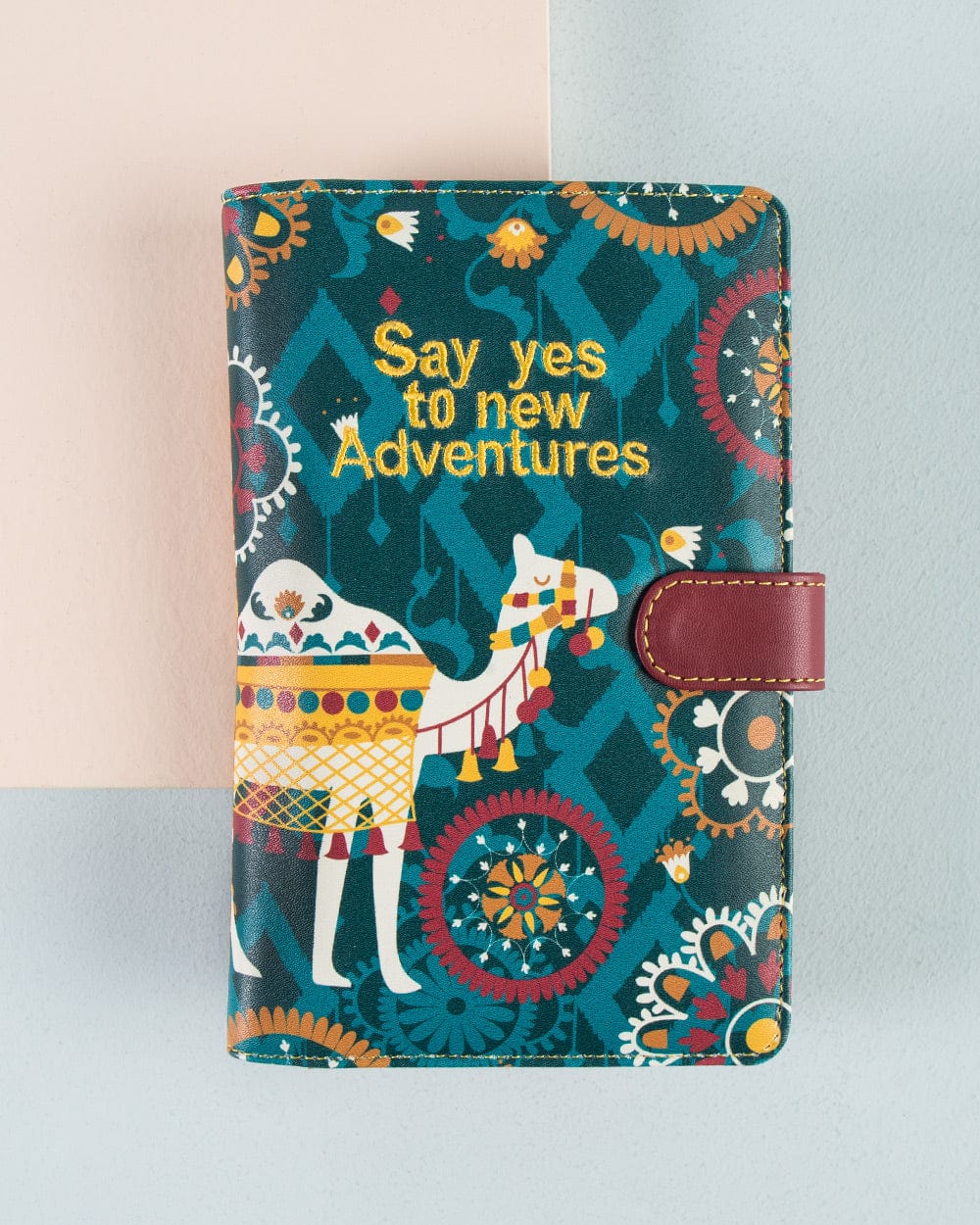 Chumbak Say Yes To New Adventures Travel Wallet with Luggage Tag