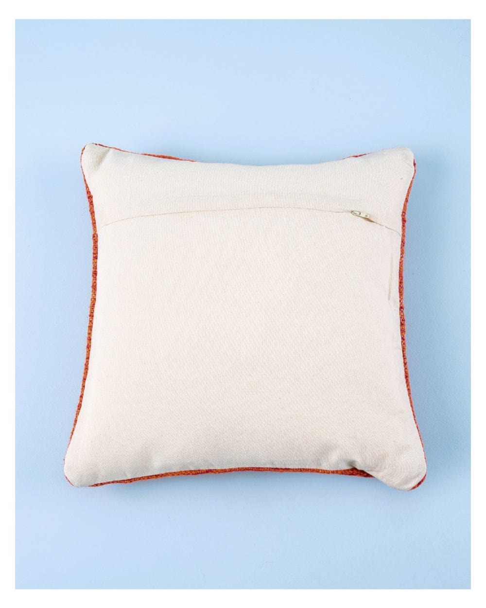 Chumbak Tribal Nap 18inches Cushion Cover - Orange