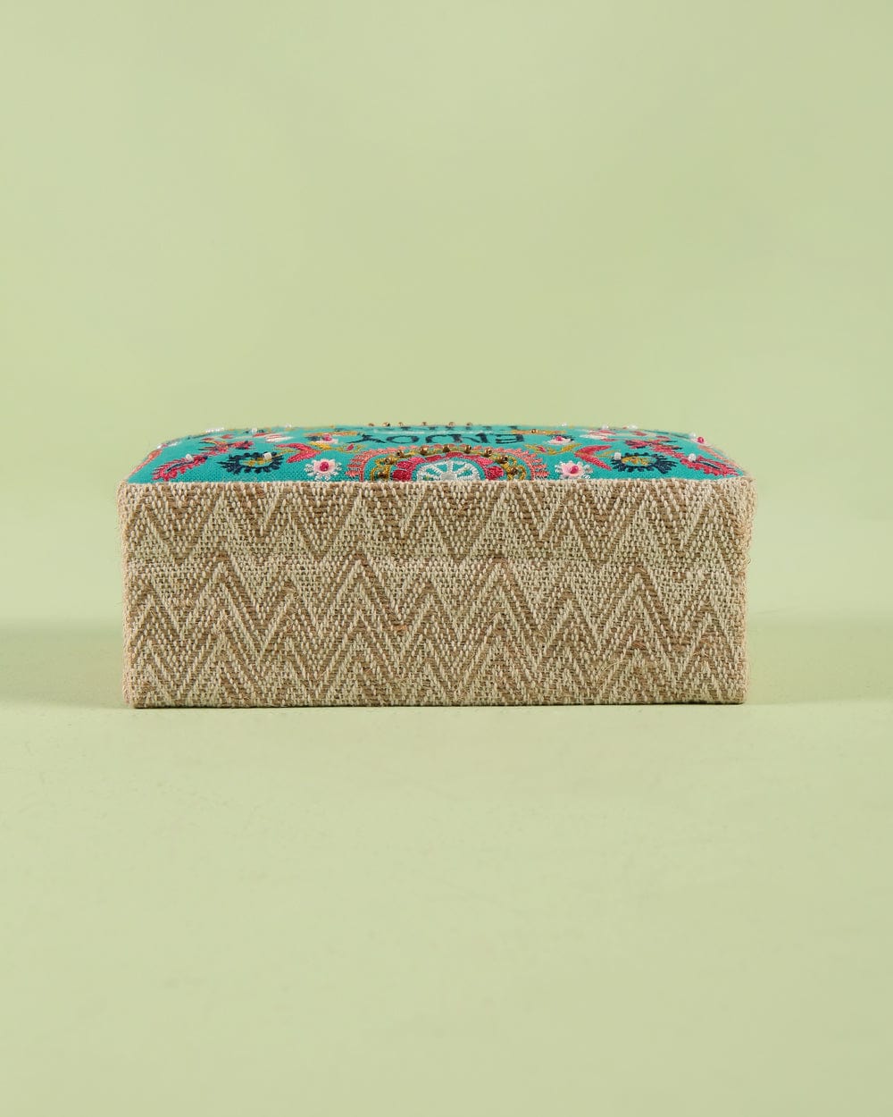 Chumbak Enjoy The Little Things Jewellery Box - Teal