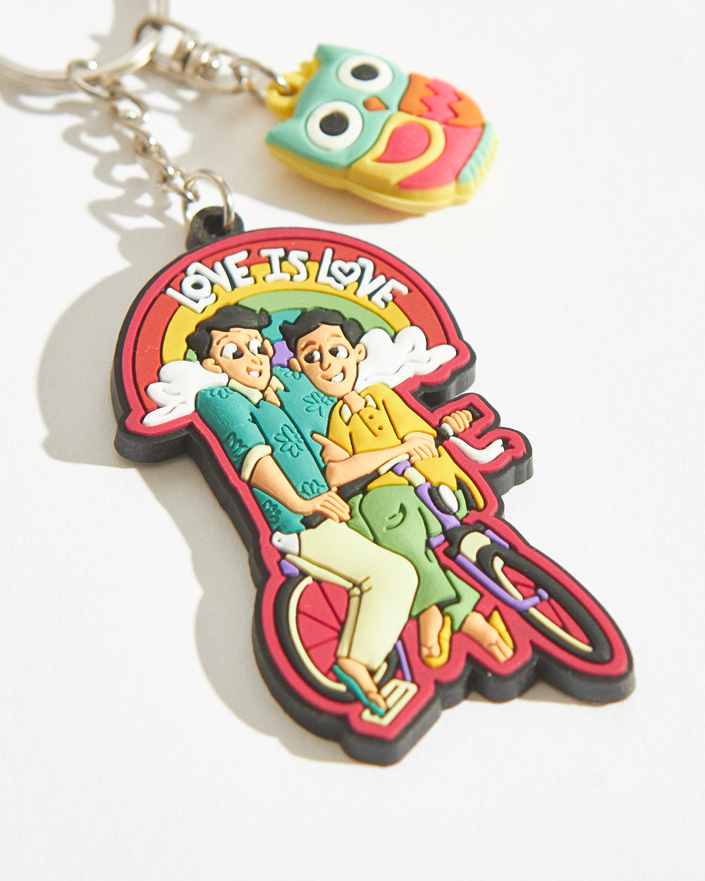 Chumbak Classic Love is Love Key Chain