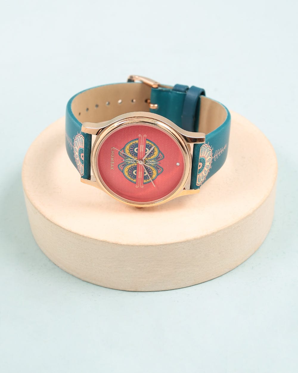 Chumbak TEAL by Chumbak Sunny Side Up Wrist Watch