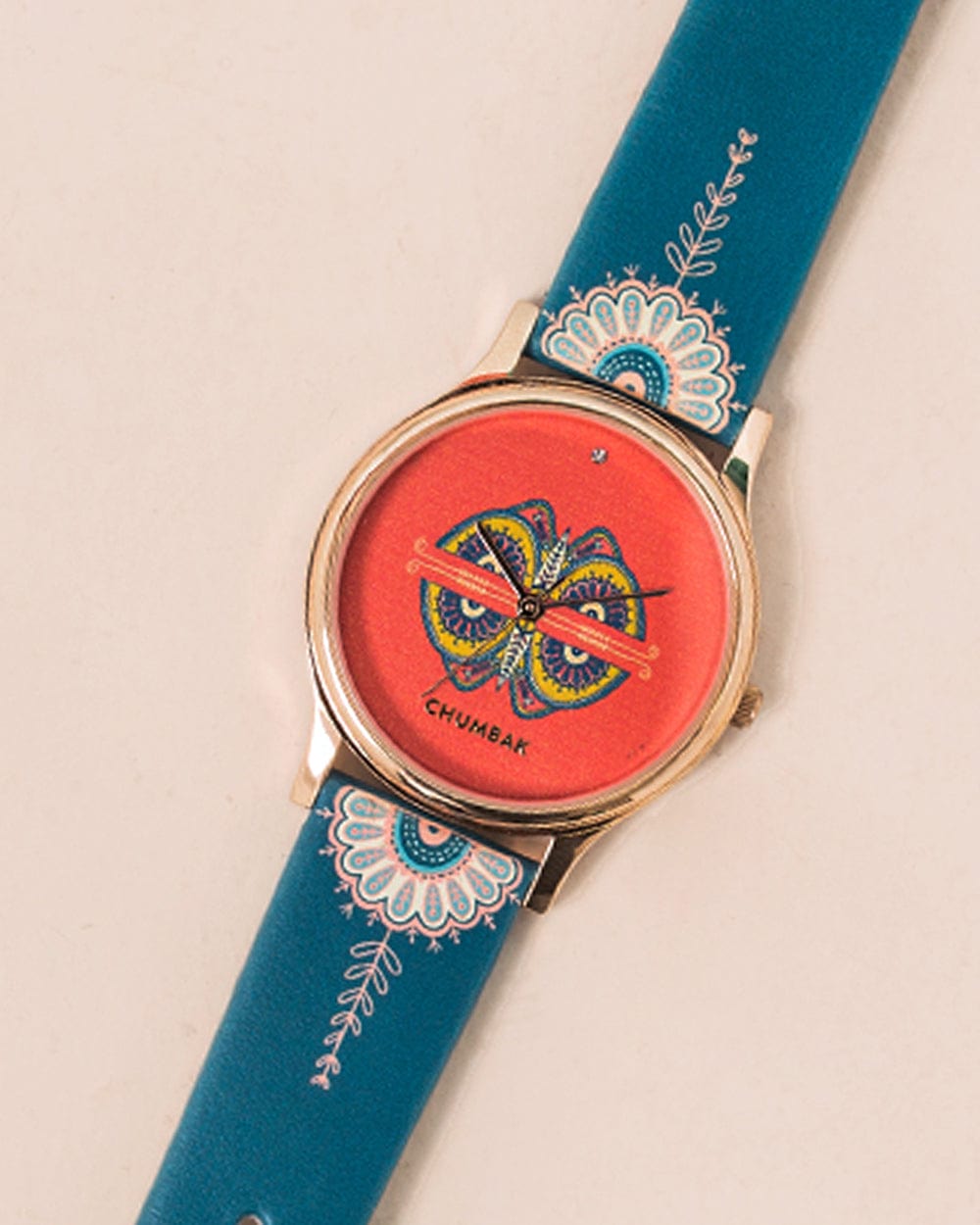 Chumbak TEAL by Chumbak Sunny Side Up Wrist Watch