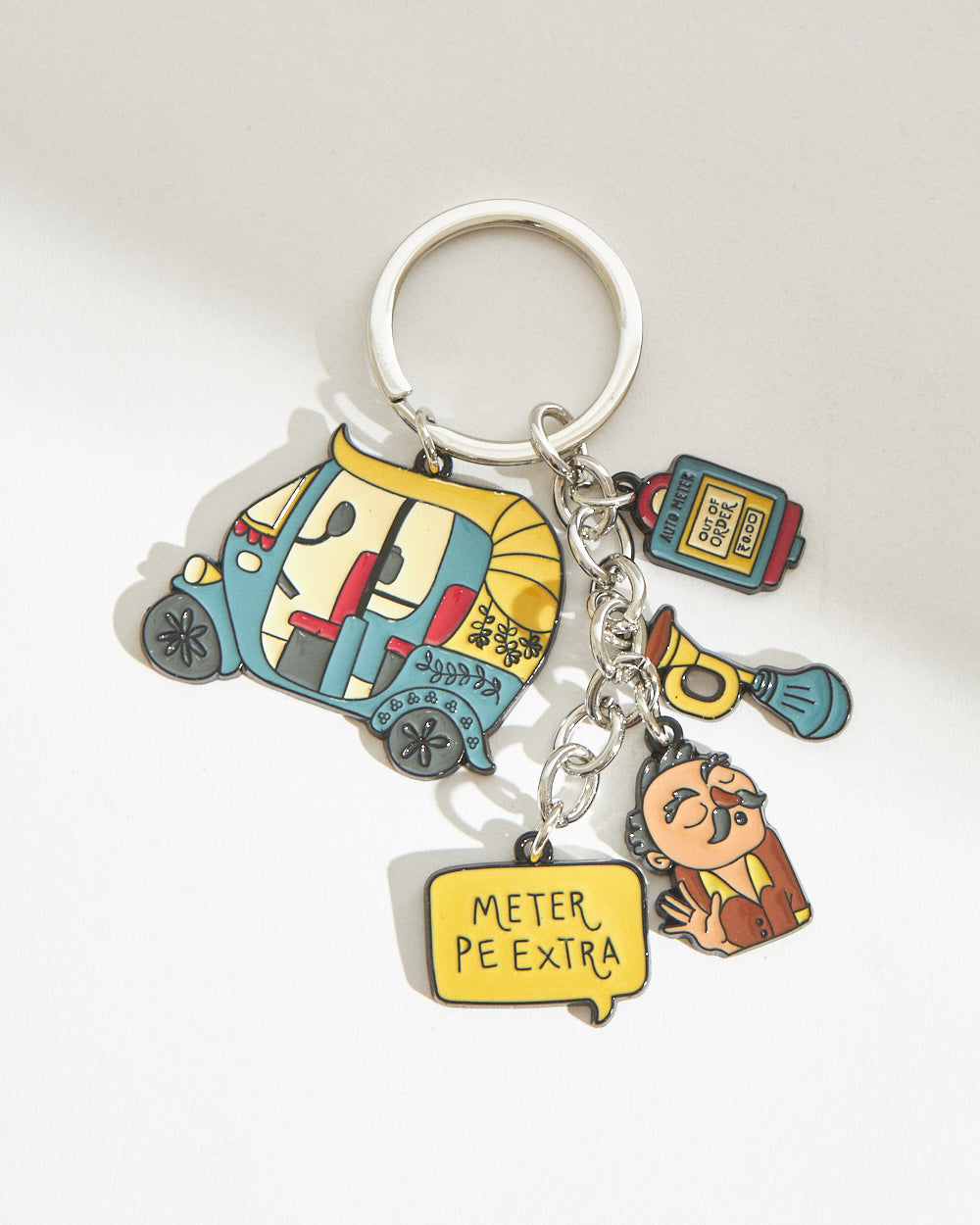 Chumbak Classic Autowalla Enamel Keychain