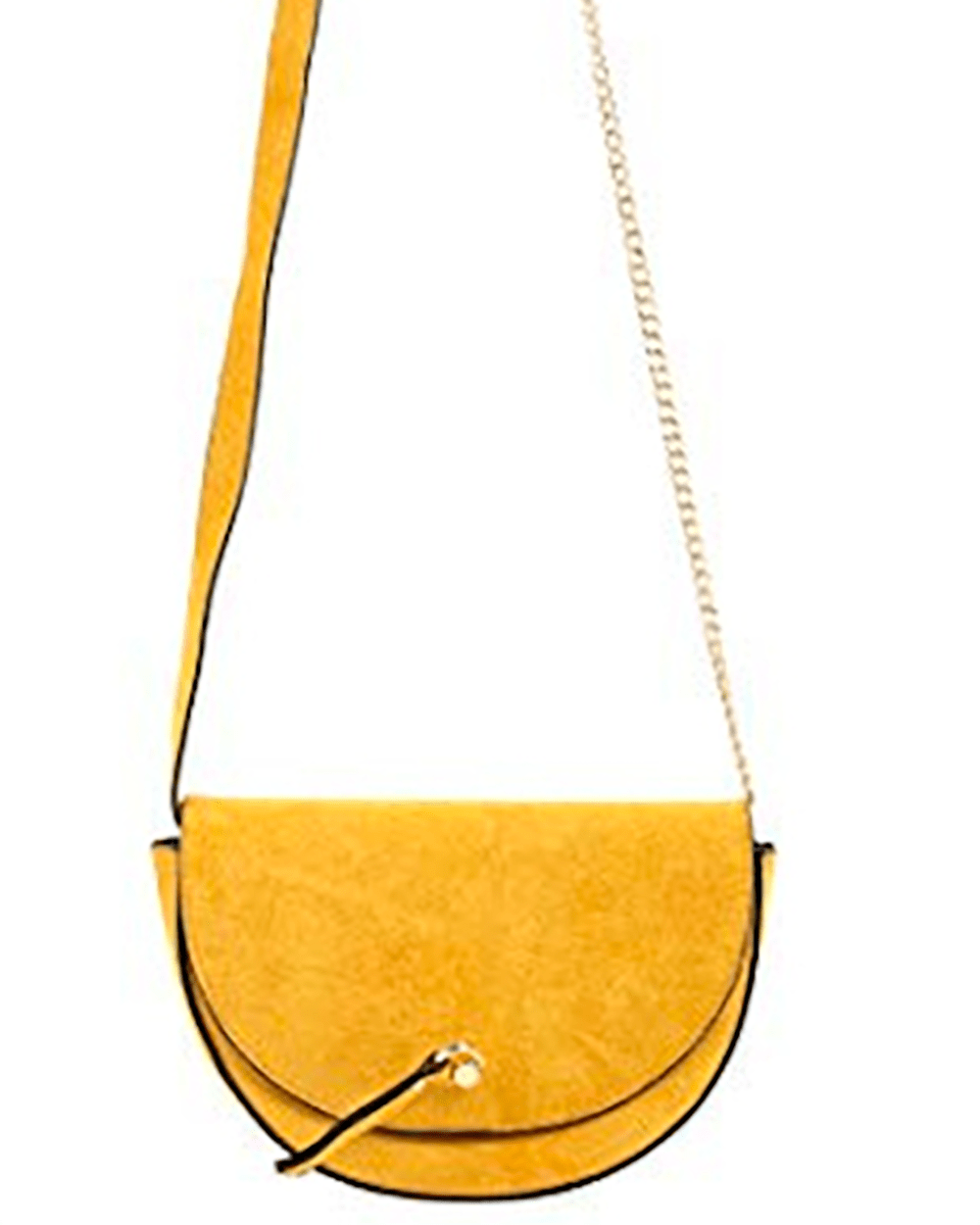 Chumbak Half Moon Sling Bag - Yellow