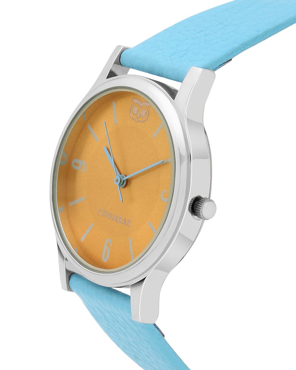 Chumbak TEAL by Chumbak Classic Hues Watch Teal & Yellow