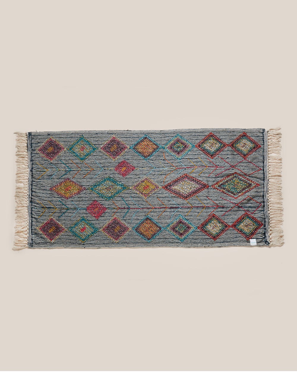 Chumbak Morocco Rug - Blue