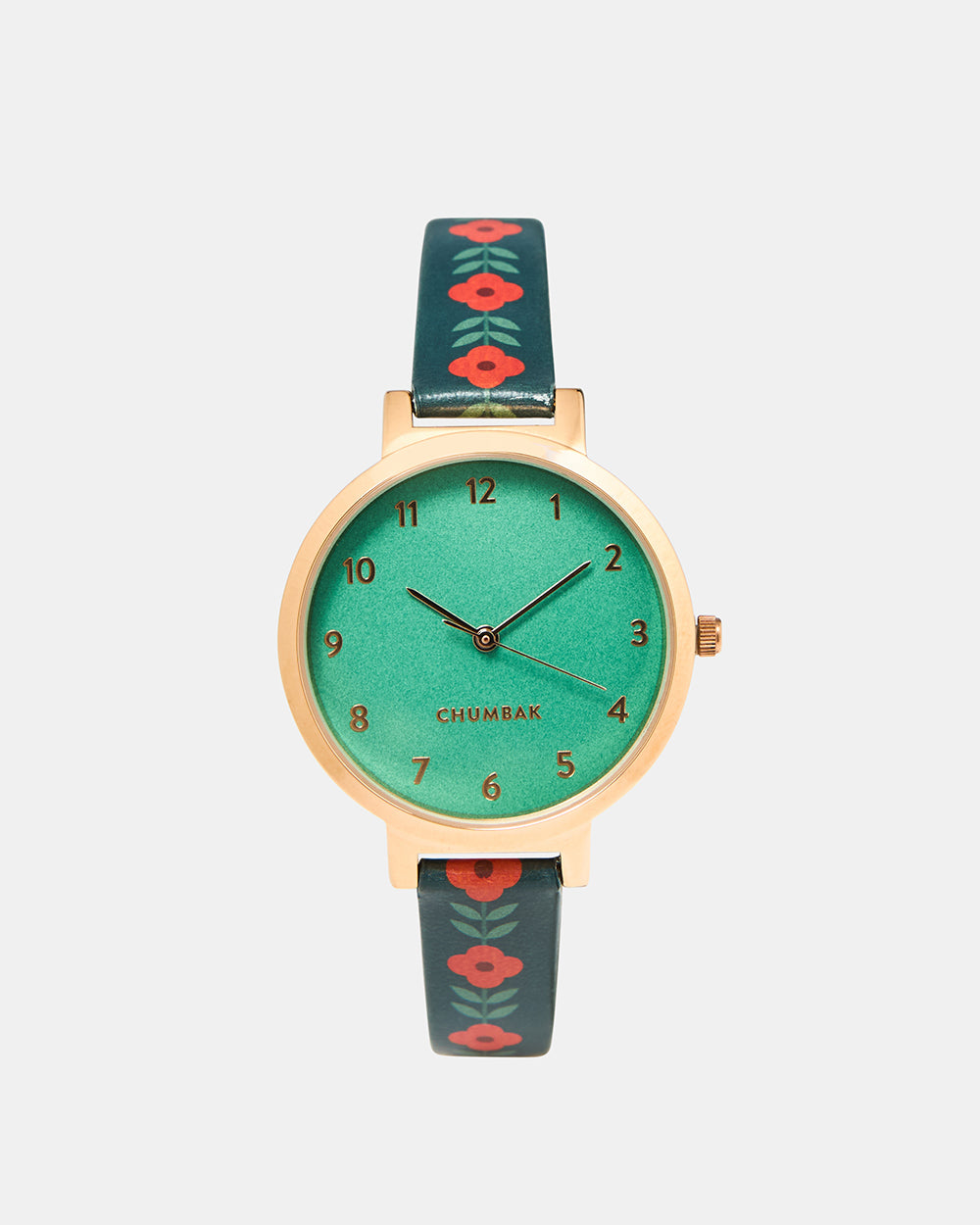 Festive Beats Printed Strap Watch and Bracelet Set