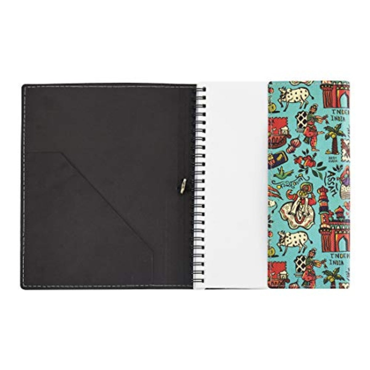 India On My Notebook - Teal