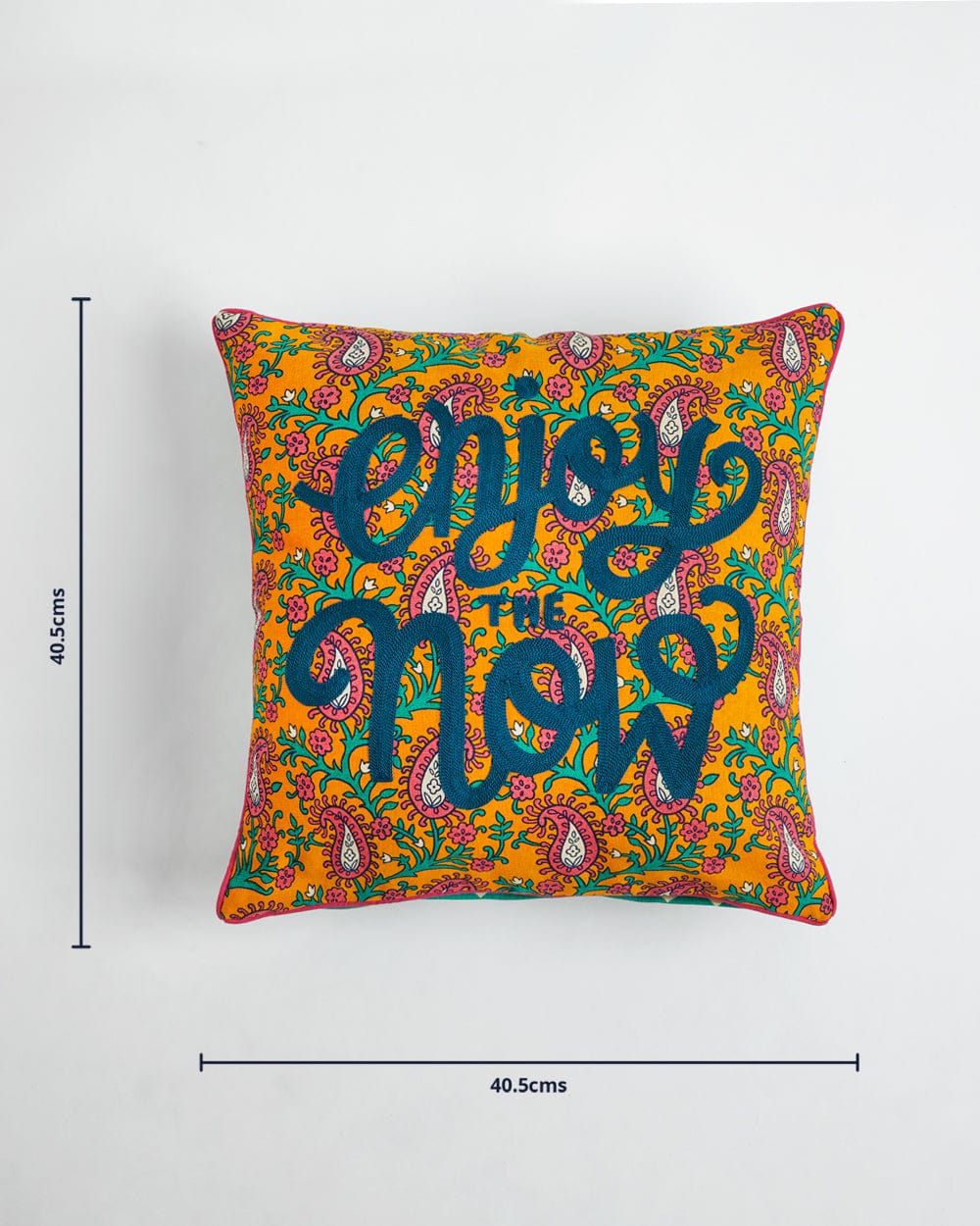 Chumbak Streets of Jaipur Kutch Cushion Covers - Set of 3