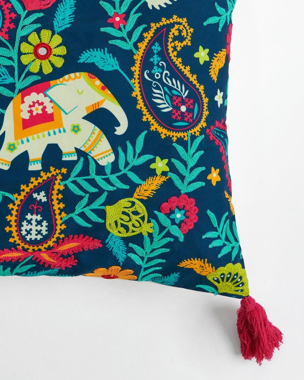 Chumbak Begum's Baag Kutch Cushion Cover