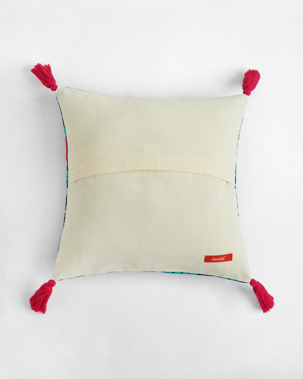 Chumbak Begum's Baag Kutch Cushion Cover