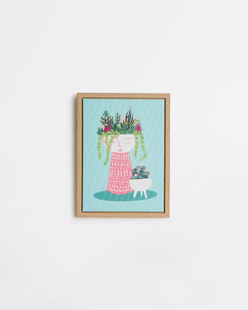 Chumbak Plant Mama Corner Wall Art