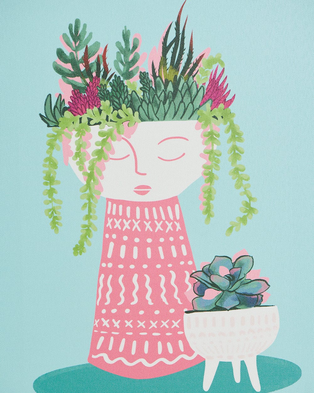 Chumbak Plant Mama Corner Wall Art