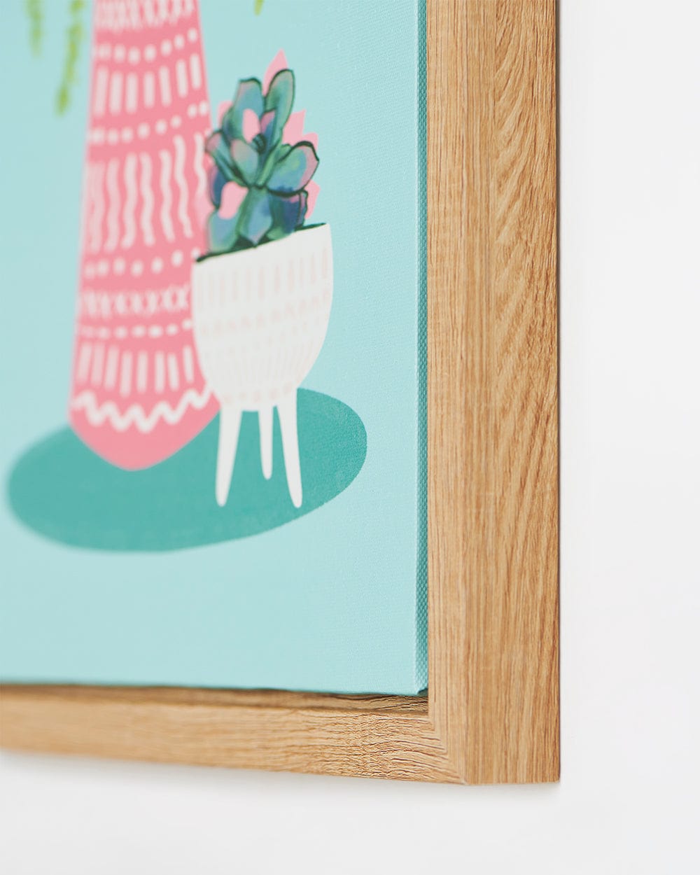 Chumbak Plant Mama Corner Wall Art