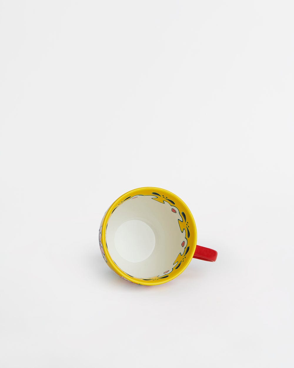 Chumbak Hibiscus Mug, Yellow